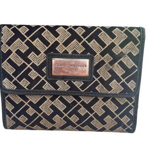 Tommy Hilfiger Monogram Logo Women's Canvas Wallet